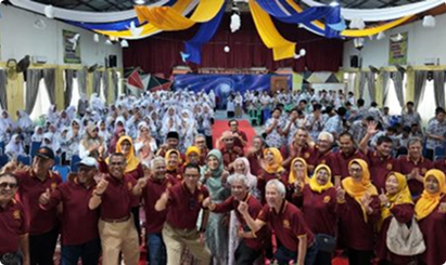 UPI YPTK Hadir di Reuni 50 Tahun Alumni SMA 1 Bukittinggi: Berbagi Ilmu, Perkuat Sinergi Pendidikan